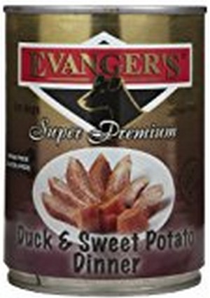 777139 12.8 Oz Evangers Gold Sp Grain Free Duck And Sweet Potato Dinner For Dog
