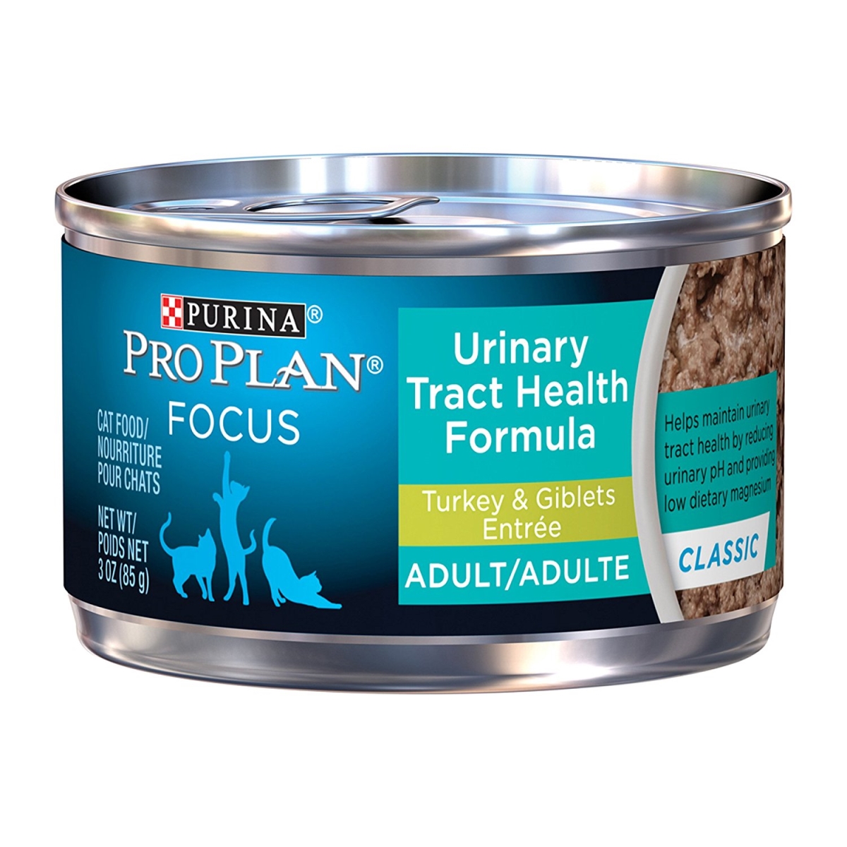 381375 5.5 Oz. Pro Plan Focus Urinary Tract Health Formula Turkey & Giblets For Cat, Pack Of 24