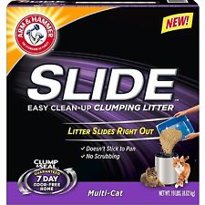 718015 14 Lbs Arm & Hammer Slide Multi Cat Litter - Pack Of 3