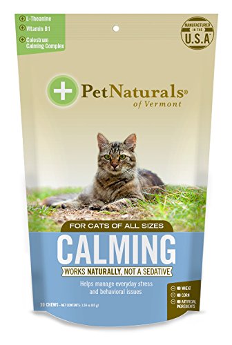 Petnat 266086 Calming Supplements For Cats - 1.59 Oz.