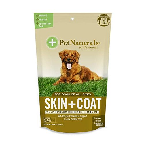 Petnat 266079 Skin & Coat For Dogs, 30 Bite Sized Chews - 2.21 Oz.