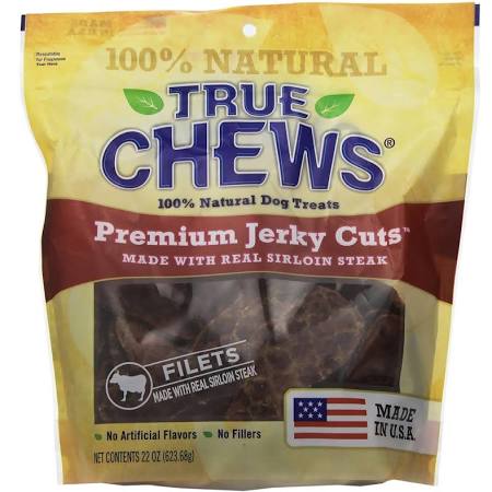 314080 22 Oz True Chews Premium Jerky Sirloin Steak Cuts