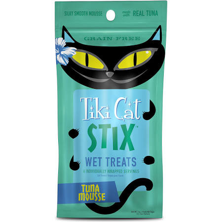 759220 3 Oz Stix Tuna Mousse Cat Treats - Case Of 12