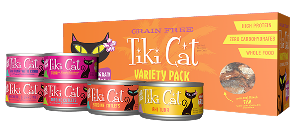759124 2.8 Oz Variety Pack King Kamehameha Cat Food - Case Of 12