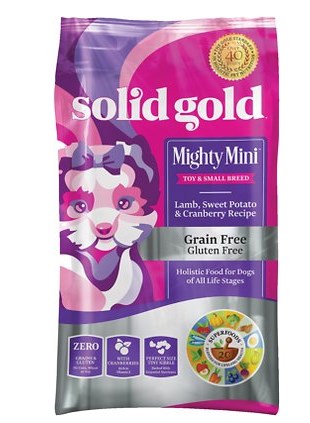 937432 Mighty Mini Lamb, Sweet Potato & Cranberry Toy & Small Breed Recipe Grain-free Dry Dog Food