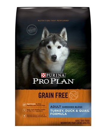 381546 Adult Shredded Blend Turkey Duck & Quail Formula Grain-free Dry Dog Food - Case Of 6
