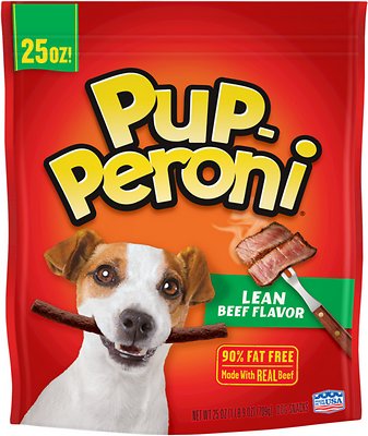 799536 38 Oz Pup-peroni Lean Beef Flavor Dog Treats - Case Of 4