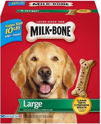 799621 4 Lbs Milk-bone Original Large Biscuit Dog Treats - Case Of 2