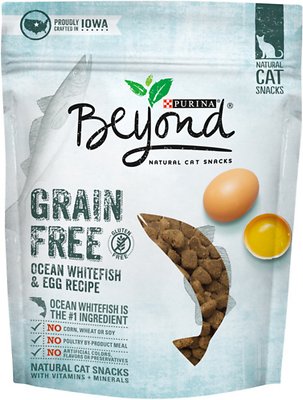 178414 2.1 Oz Beyond Ocean Whitefish & Egg Recipe Grain-free Cat Treats - Case Of 10