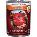 178793 13 Oz One Smartblend True Instinct Tender Cuts Turkey Dog Food - Case Of 12