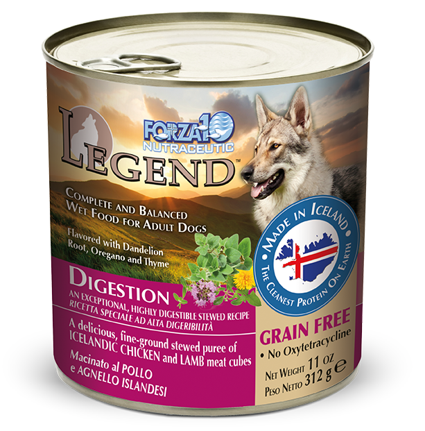 802012 11 Oz Legend Digestion Chicken & Lamb Canned Dog Food - Case Of 6