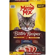 799577 12 Lbs Meow Mix Bistro Recipes Seared Tuna Flavor Dry Cat Food