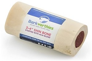 168101 3-4 In. Barkworthies Peanut Butter Shin Bone - Case Of 15