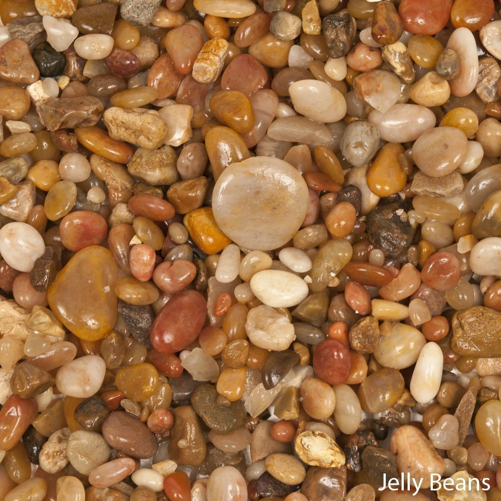 Caribsea 084062 0.5 In. Jelly Beans Gravel For Aquarium