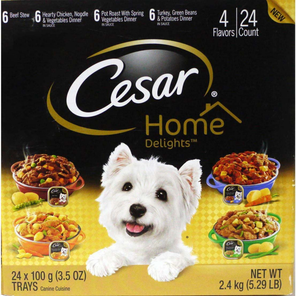 798653 3.5 Oz Home Delights Canine Cuisine Variety - Pack Of 24