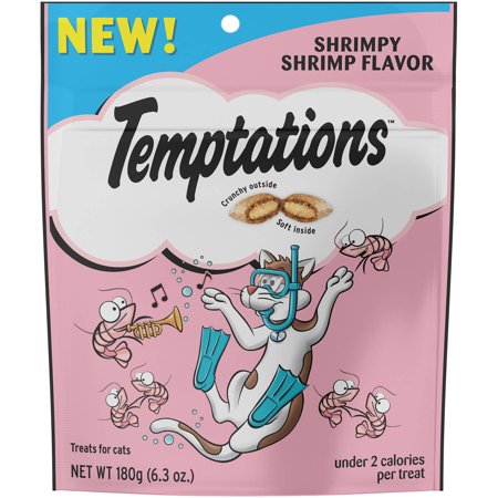 798660 6.3 Oz Temptations Classic Treats For Cats Shrimpy Shrimp Flavor