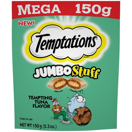 798663 5.3 Oz Temptations Jumbo Stuff Tempting Tuna Flavor Cat Treats
