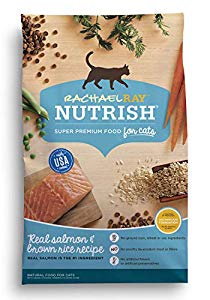 790030 6 Lbs Rachael Ray Nutrish Dry Cat Food, Salmon & Brown Rice Recipe
