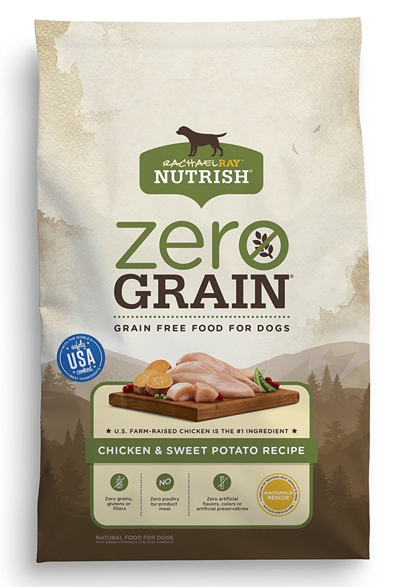 790025 6 Lbs Rachael Ray Nutrish Zero Grain Dry Dog Food - Chicken & Sweet Potato