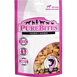789102 2.4 Oz Purebites Salmon Freeze Dried Dog Treats