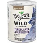 178565 Beyond Wild Wet Dog Food - Prey-inspired Turkey, Liver & Duck Recipe Adult, 13 Oz - Pack Of 12