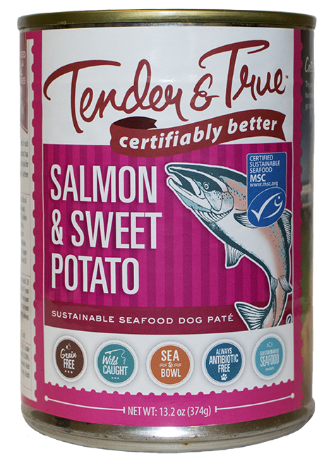 854047 13.2 Oz Salmon & Sweet Potato Recipe Premium Dog Food Can - Pack Of 12