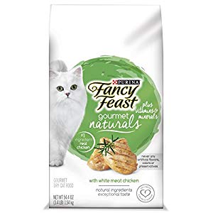 050282 3.4 Lbs Fancy Feast Gourmet White Meat Chicken Dry Cat Food - Pack Of 4