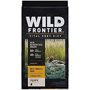 792247 24 Lbs Wild Frontier Vital Prey Dry Dog Food - Puppy Turkey & Duck