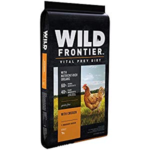 792240 24 Lbs Wild Frontier Vital Prey Dry Dog Food - Chicken