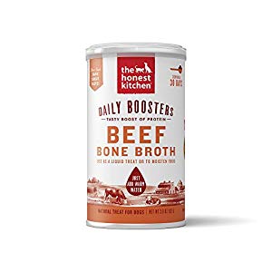 834168 3.6 Oz Daily Booster Broth Treat For Dogs & Cats - Beef