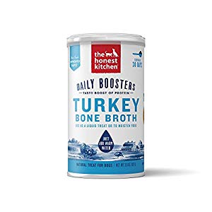 834169 3.6 Oz Daily Booster Broth Treat For Dogs & Cats - Turkey