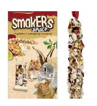 644126 Vitapol Smakers Chinchilla Treat Stick - Coconut & Rose Petal - Pack Of 2