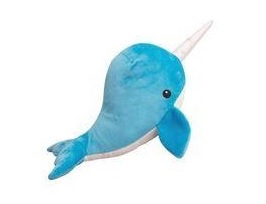 712009 17 In. Nikki The Narwhal Dog Toy