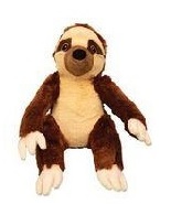712013 11 In. Sasha The Sloth Dog Toy
