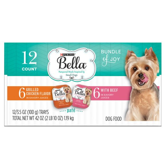 050418 3.5 Oz Bella Beef Chicken Variety - Pack Of 12
