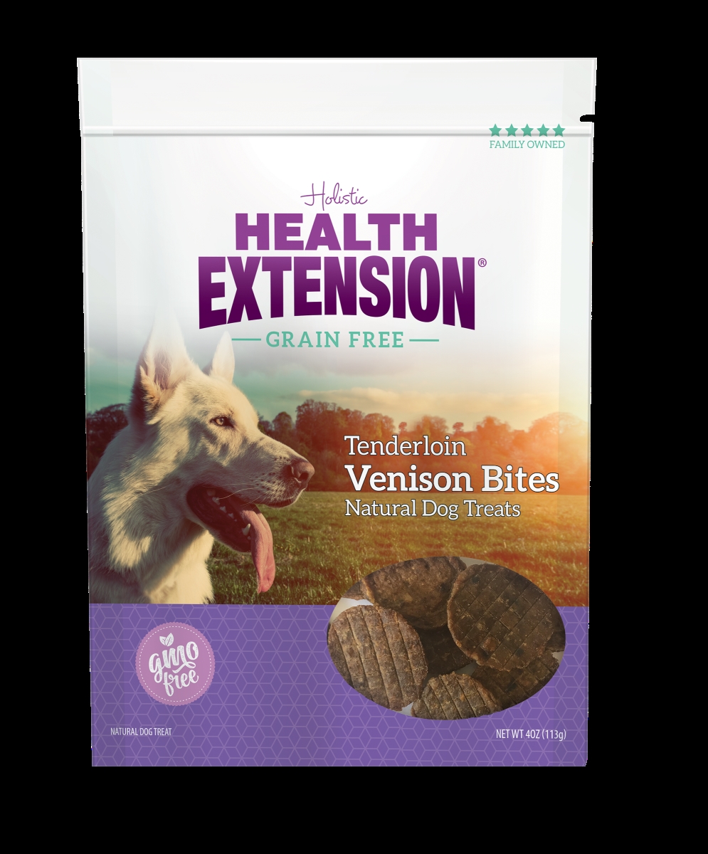 587251 6 Oz Grain Free Tenderloin Venison Bites Natural Dog Treats