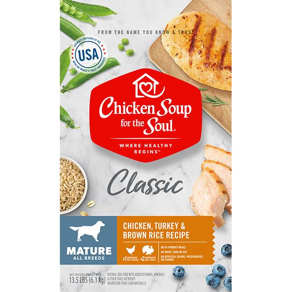418426 No.13.5 Mature Care Chicken Turkey & Brown Rice Recipe Dog Food