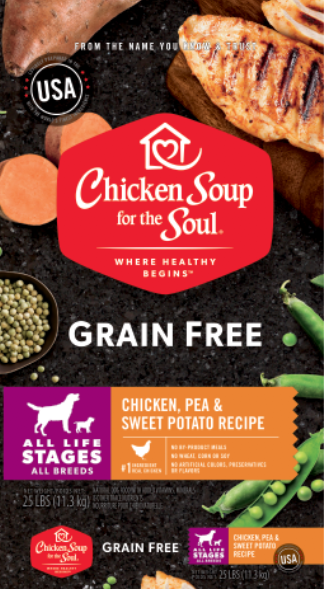 418448 No.25 Grain Free Chicken Pea & Sweet Potato Recipe Dog Food