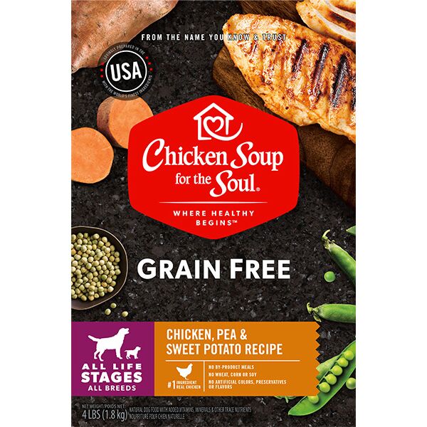 418446 No.4 Grain Free Chicken Pea & Sweet Potato Recipe Dog Food