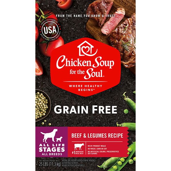 418457 No.25 Grain Free Beef & Legumes Recipe Dog Food