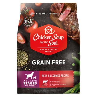418547 No.10 Grain Free Lid Beef & Legumes Recipe Dog Food