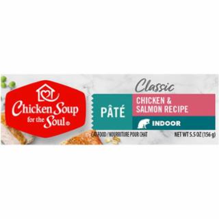 418498 5.5 Oz Indoor Chicken & Salmon Pate Cat Food
