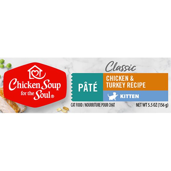 418495 5.5 Oz Kitten Chicken & Turkey Pate Pet Food