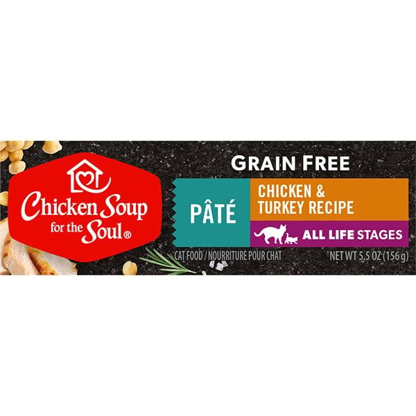 418523 5.5 Oz Grain Free Chicken & Turkey Pate Cat Food