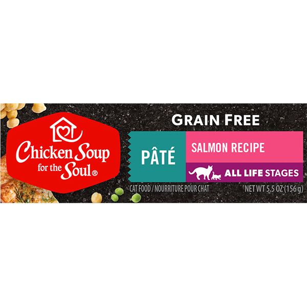 418524 5.5 Oz Grain Free Salmon Pate Cat Food