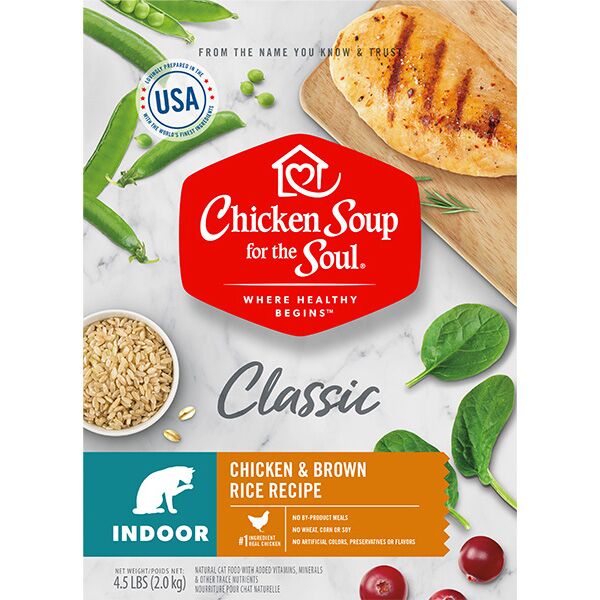 418440 No.4.5 Indoor Chicken & Brown Rice Recipe Cat Food