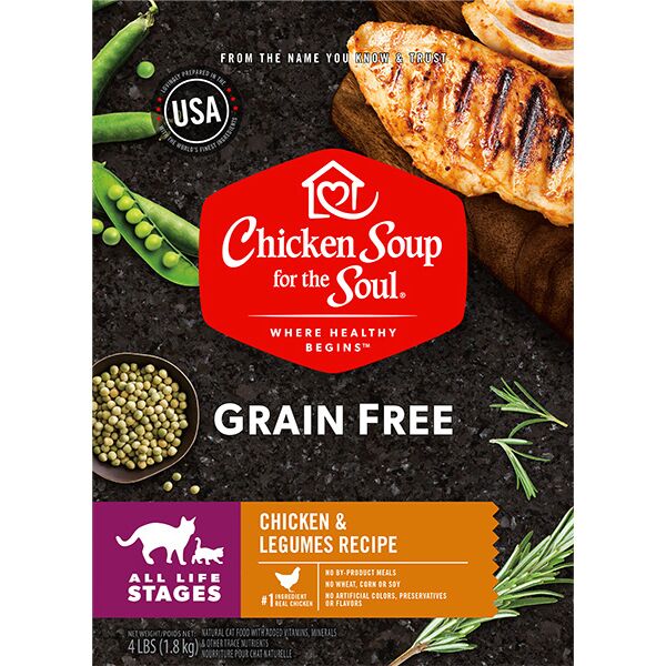 418458 No.4 Grain Free Chicken & Legumes Cat Food