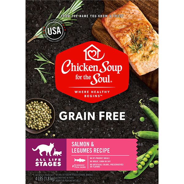 418460 No.4 Grain Free Salmon & Legumes Cat Food