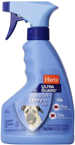 Hartz Mountain 327175 16 Oz Ultra Guard Flea & Tick Spray For Dogs
