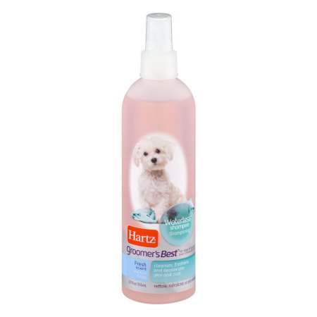 Hartz Mountain 327223 12 Oz Groomers Best Waterless Dog Shampoo